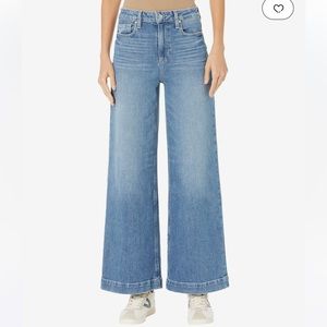 Paige Harper High Rise Wide Leg Jeans